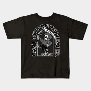 Can't Outrun The Reaper Kids T-Shirt